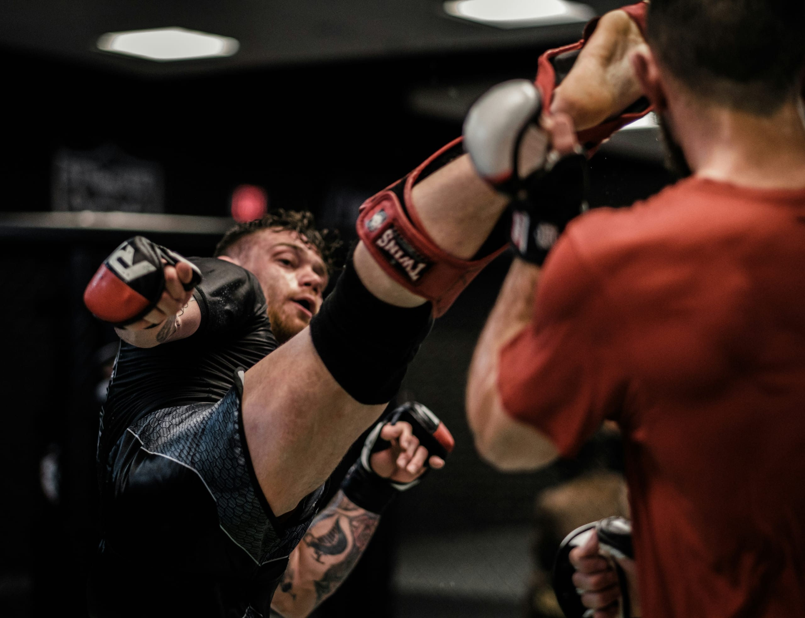 Clinch MMA Grappling Gloves — Open-palm grappling gloves with a segmented knuckle deck and free-moving thumb.