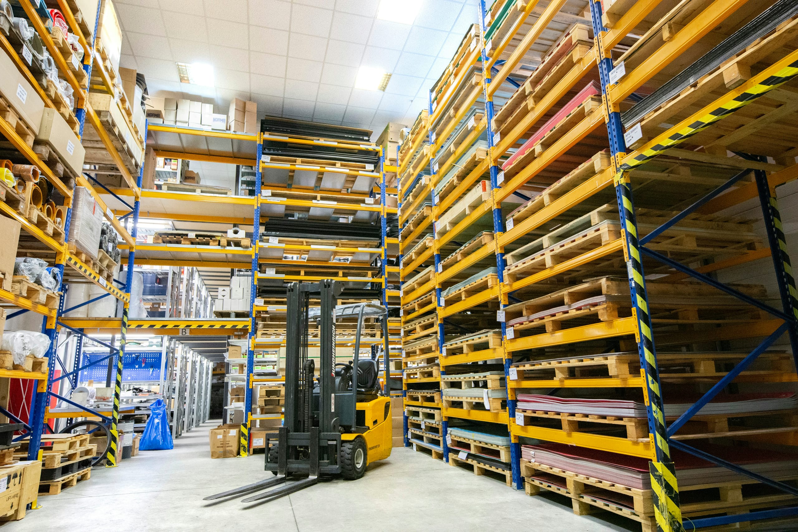 VEXORA Sports despatch and warehouse area